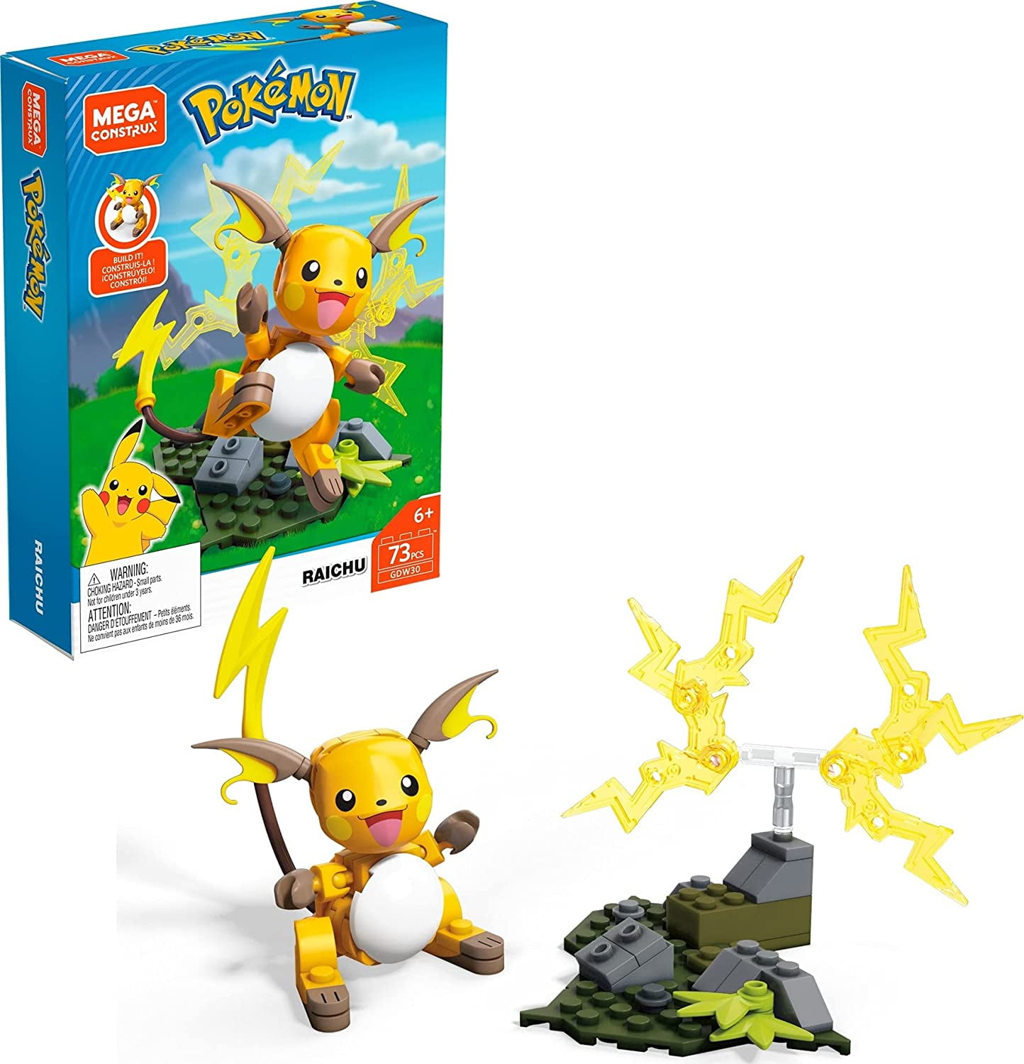 Details about   Pokemon Mega Construx Greninja vs Electabuzz 340 Piece Building Toy Set Age 8+ 