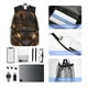 thumbnail image 4 of Disketp Cool Black Gold Dragon Mochila Ligera Clásica con Múltiples Bolsillos, Mochila Casual para Hombre y Mujer, Ideal para Escuela, Trabajo y Viajes, 4 of 6