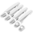 thumbnail image 2 of cciyu Chrome ABS Door Handle Cover Exterior for 2003-2012 for Toyota Matrix,2001-2011 for Toyota RAV4,2005-2008 for Toyota Solara,2007-2011 for Toyota Yaris, Door Handle Cover Car Accessories(4PCS), 2 of 5