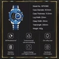 thumbnail image 4 of Reloj Luminoso Impermeable Naviforce De Lujo Para Hombre Color Del Fondo Dorado, 4 of 5