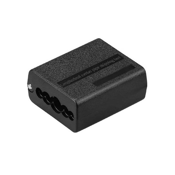 Eigraketly Universal 4,5-11mm 9 agujeros Cable óptico Stripper reemplazo Oficina escuela red fibra óptica cortadora herramienta manual Herramientas y ferretería Negro Eigraketly TO010855-01