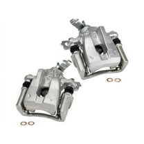 Rear Brake Caliper Set 2 Piece - Compatible with 2009 - 2010, 2014 - 2018 Toyota Corolla 2015 2016 2017