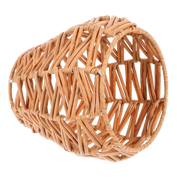 Hemoton Woven Rattan Pendant Lamp Shade for Farmhouse Dining Room Rustic And Vintage Ceiling Light Shade for Kitchen Island And Bedroom Lamps Decor