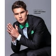 thumbnail image 4 of Vittorio Farina Polka Dot Bow Tie & Pocket Square by Classy Cufflink, 4 of 132