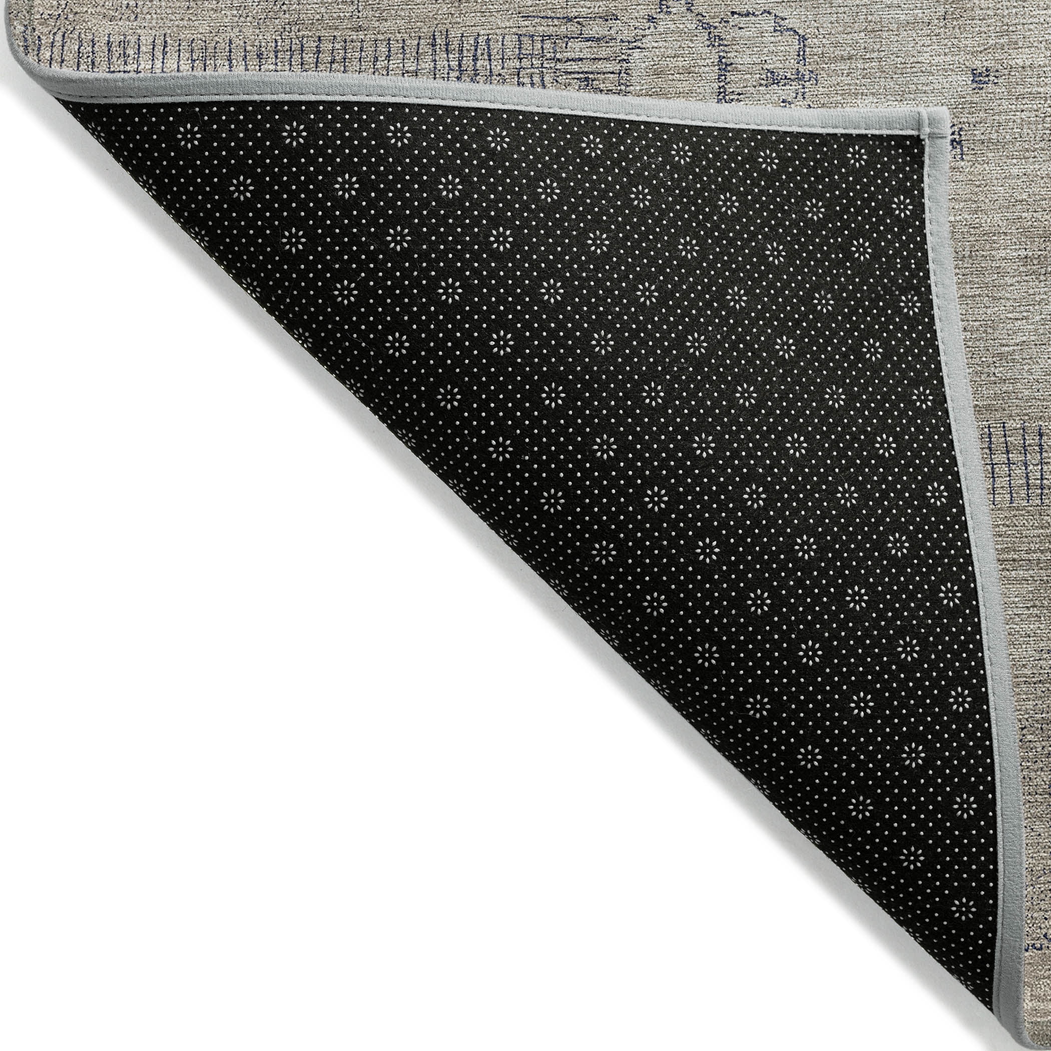 Addison Rugs Chantille Indoor/Outdoor Transitional Patchwork Beige Washable Rectangle Rug, 10' x 14'