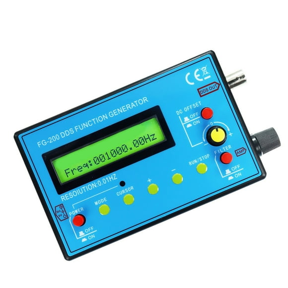DDS Generator, Compact Function Generator for Electronic Circuit Testing