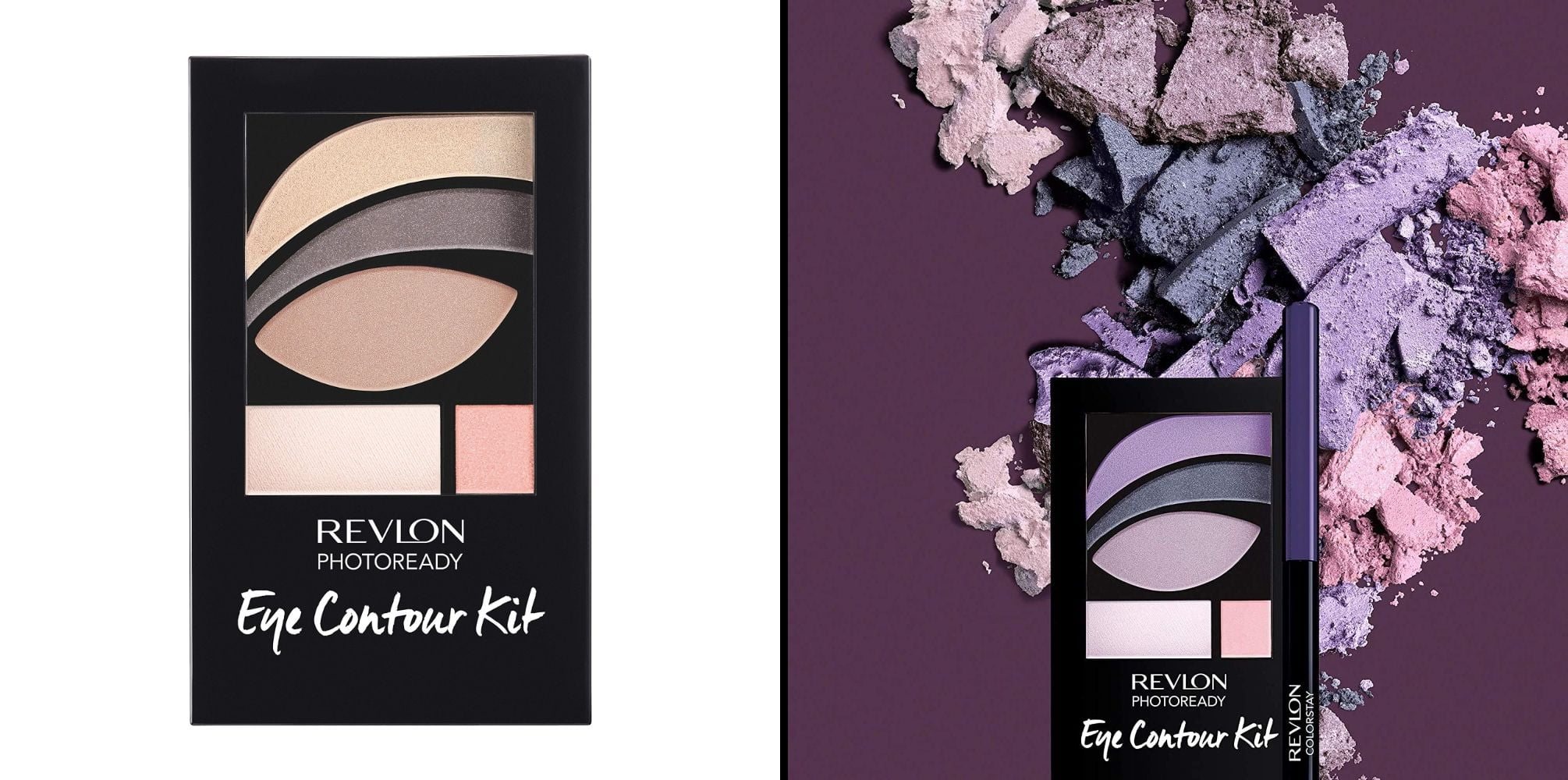 Revlon Eyeshadow Paette 505 Impressionist, 0.01 Oz & Revlon Eyeshadow Paette 523 Rustic, 0.01 Oz
