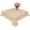 Khaki, variant on Black Pure Color Table Cloth Waterproof Tablecloths, Aesthetics Contemporary Luxury Tablecloth Dining Table Cover for Kitchen Party Tabletop Outdoor, Rectangle Tablecloth 52x70 Inch