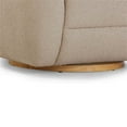 thumbnail image 5 of Pemberly Row Modern / Contemporary Light Brown Boucle Swivel Chair, 5 of 7