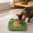 thumbnail image 6 of Lick Mat for Dogs, Silicone Pet Mat 7 Inch Lick Mat for Cats Slow Feeder for Dogs Pet Feeding Mat Calming Design for Relaxation Relief Gray, 1 Pack, 6 of 6