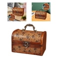 thumbnail image 6 of Chinese Style Jewelry Storage Box Lockable Keepsake Decorative Home Decoration Wooden Wedding Gift Organizer Holder Case Container for Style A, 6 of 7
