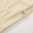 thumbnail image 6 of Summer Cargo Shorts Mens Plus Size with Pockets Elastic Waist Solid Color Pants for Outdoor Work Summer Men's Hiking Cargo Workwear Gifts for Men Beige XS, 6 of 10
