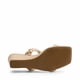 thumbnail image 4 of Sandalias de Cuña para Mujer DREAM PAIRS en Color Nude con Punta Cuadrada y Tiras Trenzadas, 4 of 5