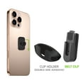 thumbnail image 4 of Cellet 4-Piece Swivel Clip Mount Kit – Compatible with Phones, Walkie-Talkies & Remote Controls, 4 of 8