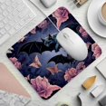 thumbnail image 2 of Bat Printed Square Mousepad Desk Pad Desk Mat, 8.3x9.8 Inch, Non-Slip Rubber Bottom, Suitable for Office and Gaming, 2 of 6