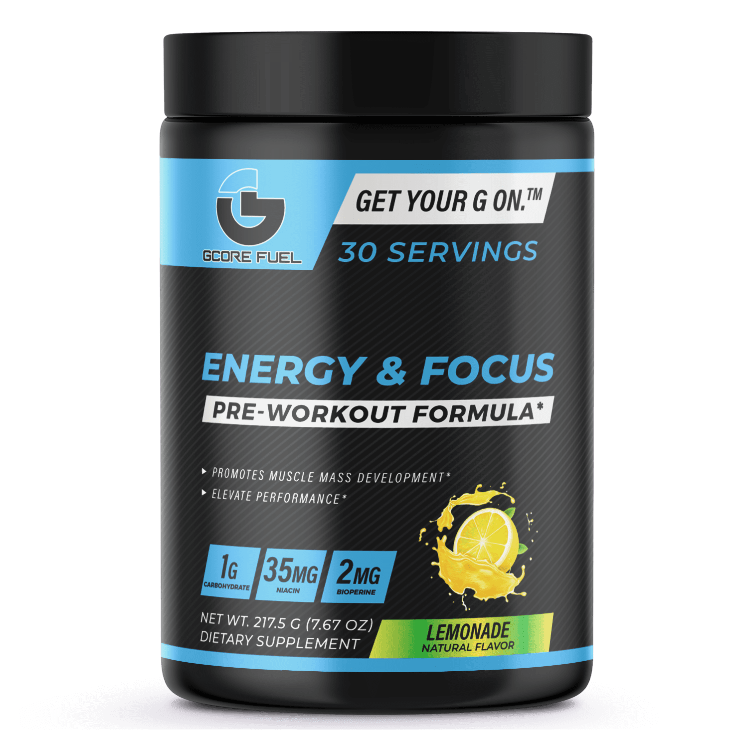 GCORE FUEL PREWORKOUT LEMONADE