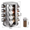 thumbnail image 2 of Especiero Metalico Giratorio Importacion  16 recipientes, 2 of 4