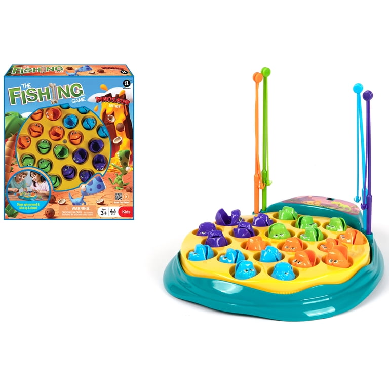 Ambassador, The Fishing Game Dinosaur Edition, 21 dinos, Kids Ages