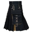 thumbnail image 1 of Kcodviy Design Sense Trend Scottish Memory Foam Plush Holiday Dress Color Medieval House Sock Pleated Skirt Slip 4 8 10 Star, 1 of 2