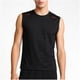 thumbnail image 1 of Camiseta de tirantes de cuello redondo para hombre, color liso, informal, holgada, deportiva, transpirable, de seda helada, corta, de poliéster., 1 of 4