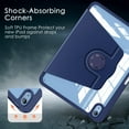 thumbnail image 5 of Soke Rotating Case for iPad 10th Generation 10.9-Inch 2022 with Pencil Holder - 360 Degree Rotate Stand Protective Case with Clear Back & Smart Sleep/Wake Cover - Navy Blue, 5 of 8
