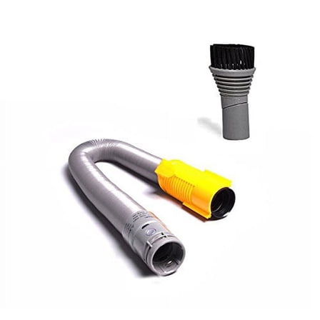DC07 Attachment Hose Yellow With Dust Brush // 10-1100-03 & 10-1600-02