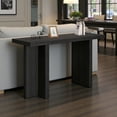 thumbnail image 2 of Tcbosik 42-inch Console Table, Modern Sofa Table, Entryway Table for Living Room, Hallway, Easy Assembly, Black, 2 of 7