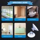 thumbnail image 3 of Paquete de 20 ventosas transparentes ventosas de plástico sin gancho, almohadillas sin gancho para exteriores, cocina, baño, ventana, espejo, 20 mm brillar Electrónica, 3 of 5
