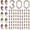 300, variant on 50 Pcs Little Jesus Figures Small Easter Jesus Loves You Toys 10 Colors Mini Rubber Jesus Miniatures to Hide and Seek Religious Gift Party Favors Easter Egg Stuffers Sunday School (50)