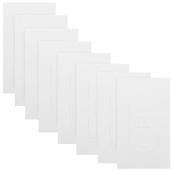 COSMOBETTY Outlet Insulation Pad White EVA 50Pcs 4.3X2.5X0.1In