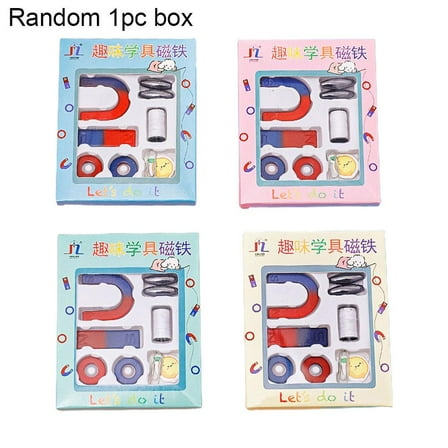 Science Magnet Set Science Experiment Tool Educational Study Physics For E5