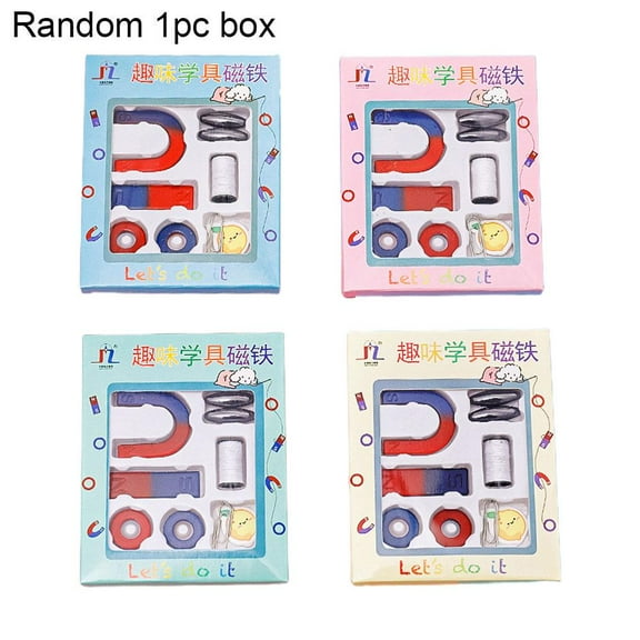 Science Magnet Set Science Experiment Tool Educational Study Physics For E5