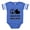 Royal Blue, variant on CafePress - FIN Peace Love CKCS - Cute Infant Baby Football Bodysuit