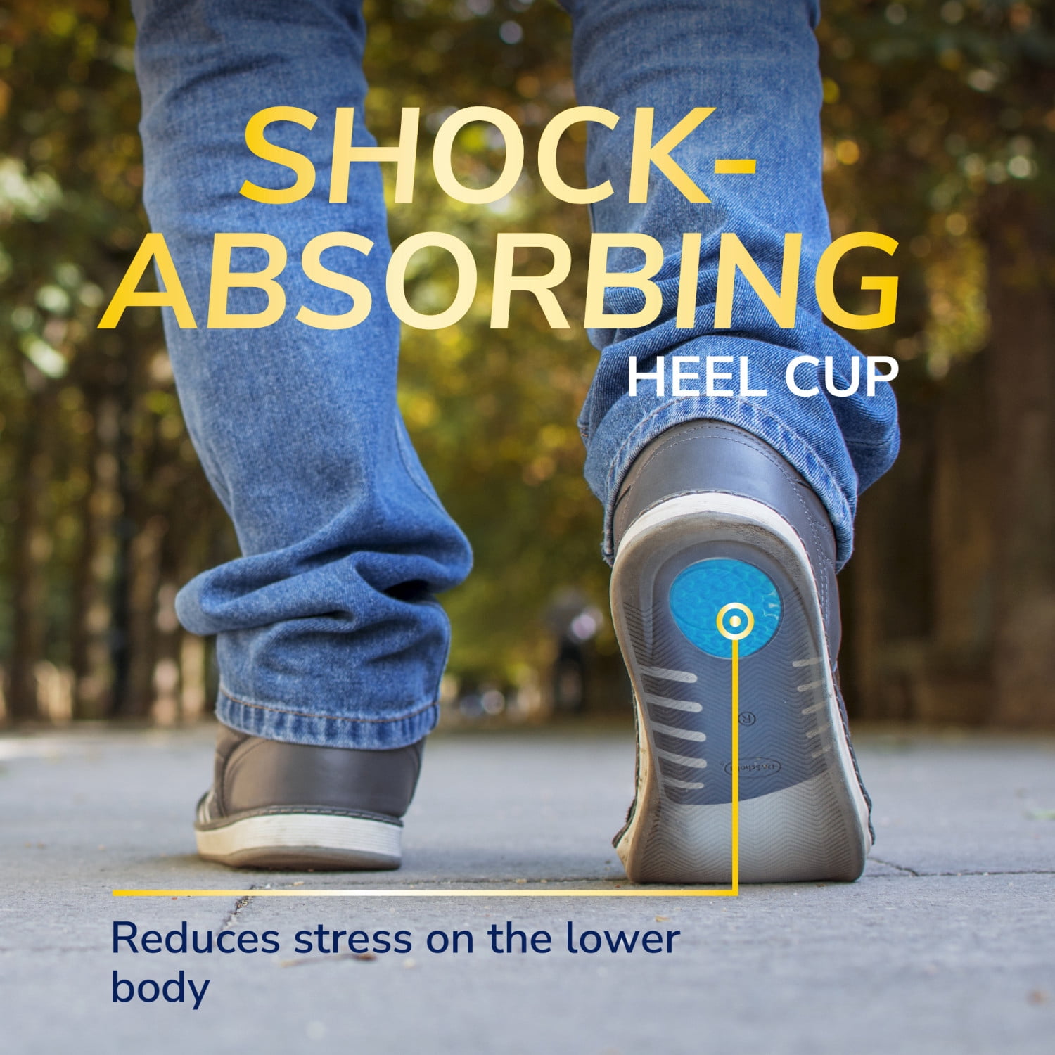 Dr. Scholl's Flat Feet Insoles for Men - 1 Pair