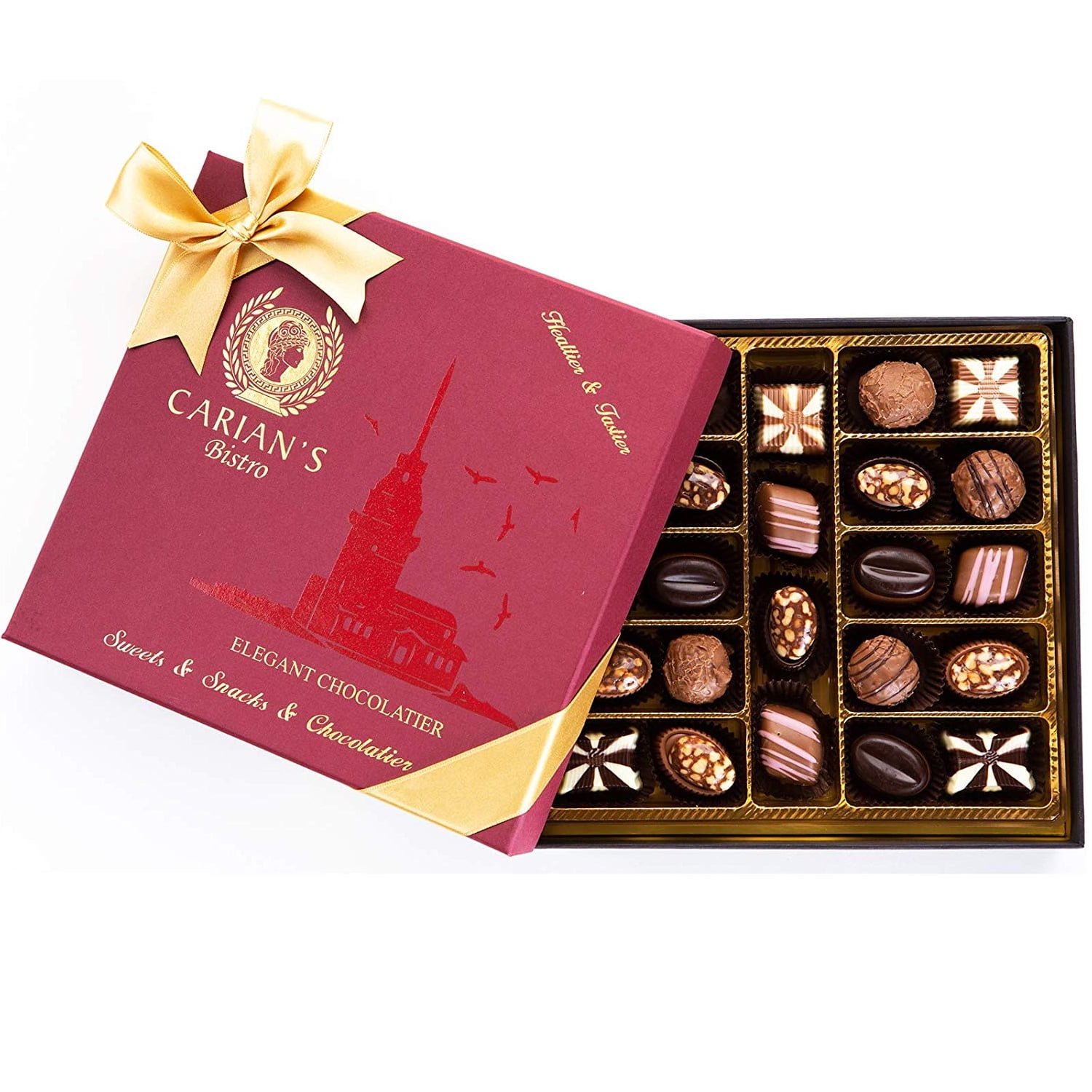 Carian's Bistro Chocolate Box Luxury Selection - Gourmet Truffles
