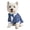 Navy, variant on HQREA Small Dog Suit Doggy Tux for Puppy Formal Outfits for Small Dogs Tuxedo Shirt for Doggie
