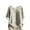 Beige, variant on WTOBBY Women's Floral Texture Print Cotton Linen Blouse with Half-Sleeve, Casual Round Neck Fashion Top for Fall Season, Comfortable Apparel,Beige L