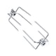 thumbnail image 5 of MERRYHAPY Kit De Tenedores Para Rotisserie De Inoxidable Prongs Cónicos Para Asados, 5 of 8