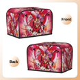 thumbnail image 2 of Funda para tostadora Hazbin Hotel de 2 rebanadas, funda protectora contra el polvo y las huellas dactilares para pan, de poliéster, fundas para pequeños electrodomésticos de cocina, 2 of 6