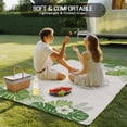thumbnail image 4 of Tropical Palm Leaves Outdoor Rug for Patio/Deck/Porch, Non-Slip Large Area Rug 5 x 7 Ft, Summer Green Botanical Leaf Plants Indoor Outdoor Rugs Washable Area Rugs, Camping Rug Carpet Runner, 4 of 8