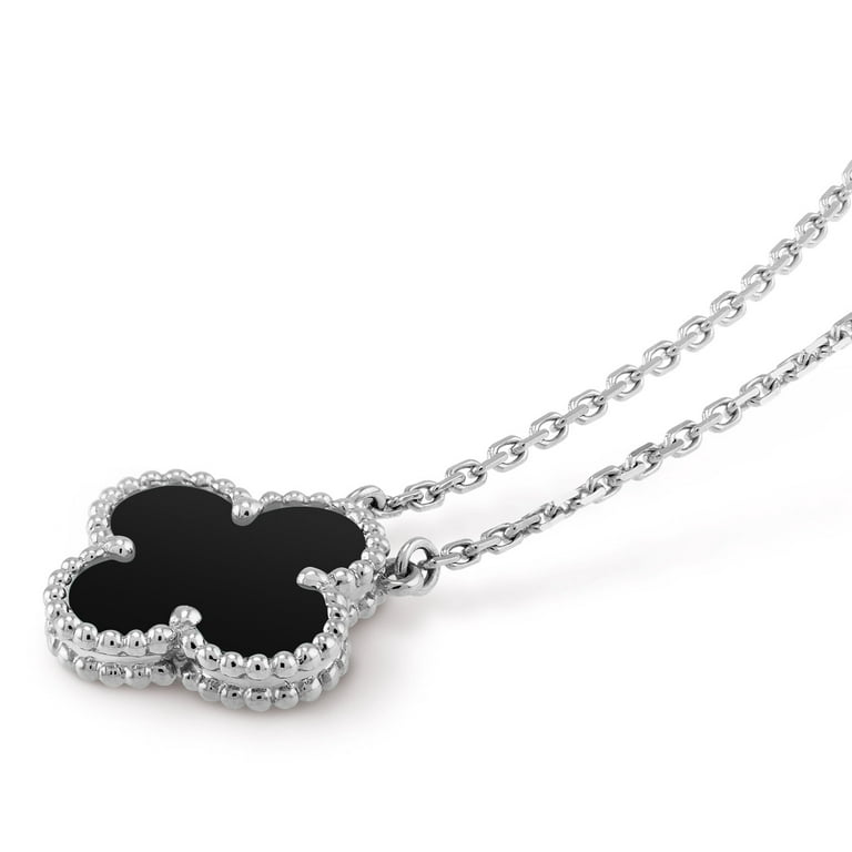 Van Cleef & Arpels Sweet Alhambra Necklace Clover Charm