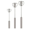 thumbnail image 6 of Milk Frother Semi-automatic Mixer Drink Foamer Coffee Egg Beater Whisk Latte Stirrer, 6 of 8
