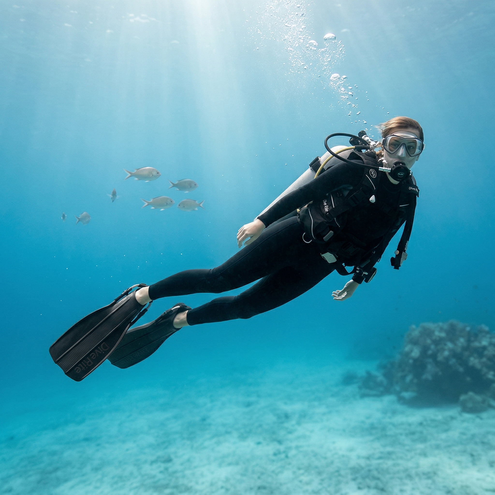Dive Rite XT Fins with Stainless Steel Spring Straps