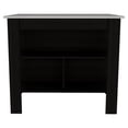 thumbnail image 1 of TUHOME Cala Kitchen Island  Engineered Wood Kitchen Islands in  Multi-color, 1 of 9