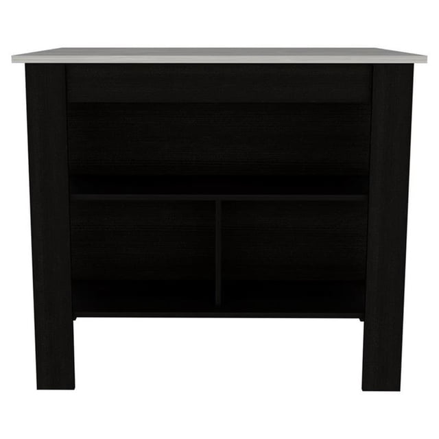 TUHOME Cala Kitchen Island Engineered Wood Kitchen Islands in Multi-color