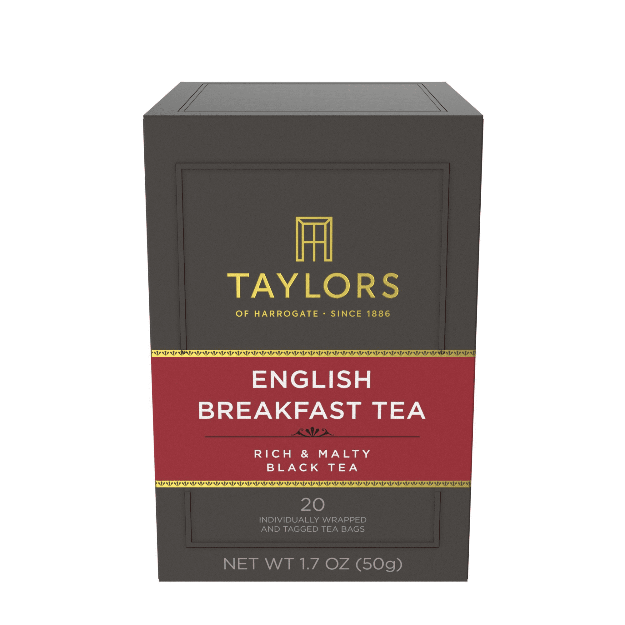 (3 pack) Taylors of Harrogate English Breakfast, 20 Count(Pack of 1)