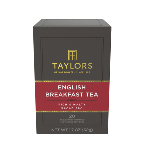 Taylors of Harrogate English Breakfast, 20 Count(Pack of 1)