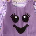 thumbnail image 6 of HCNTES Baby Girl Clothes Halloween Outfits for Baby Girls Ruffle Romper Ghost Pumpkin Suspender Overalls Dress Skirt Sets Fall Winter Clothes, 6 of 6
