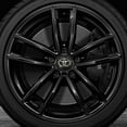 thumbnail image 5 of Toyota 4 62mm Couverture de Moyeu Central de Roue pour Logo Noir Badge, 5 of 5