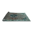 thumbnail image 2 of Ahgly Company Indoor Rectangle Persian Light Blue Traditional Area Rugs, 2' x 5', 2 of 4